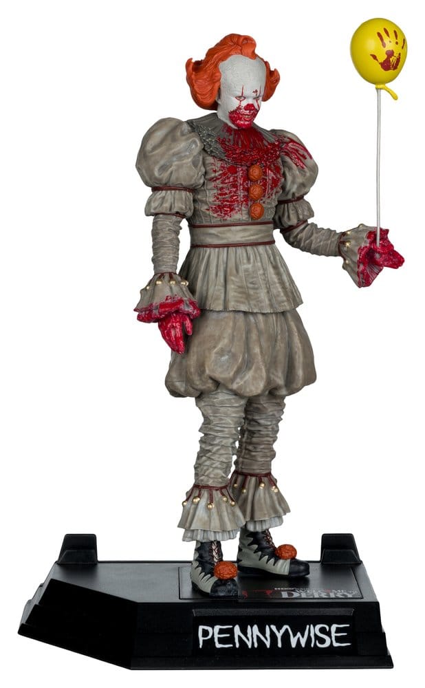 McFarlane Toys Es Welcome To Derry Pennywise Movie Maniacs (Bloody) Figur