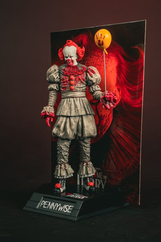 McFarlane Toys Es Welcome To Derry Pennywise Movie Maniacs (Bloody) Figur