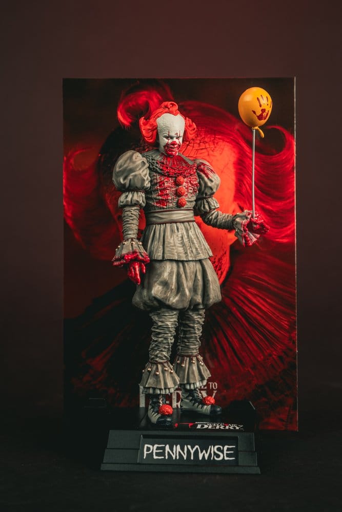 McFarlane Toys Es Welcome To Derry Pennywise Movie Maniacs (Bloody) Figur