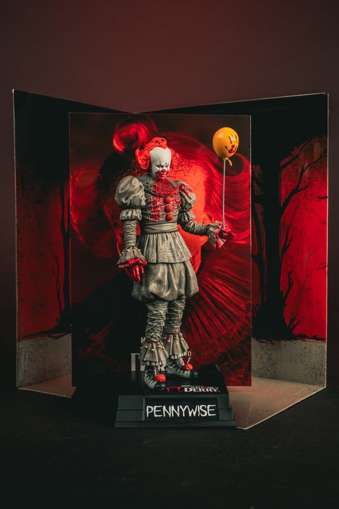 McFarlane Toys Es Welcome To Derry Pennywise Movie Maniacs (Bloody) Figur