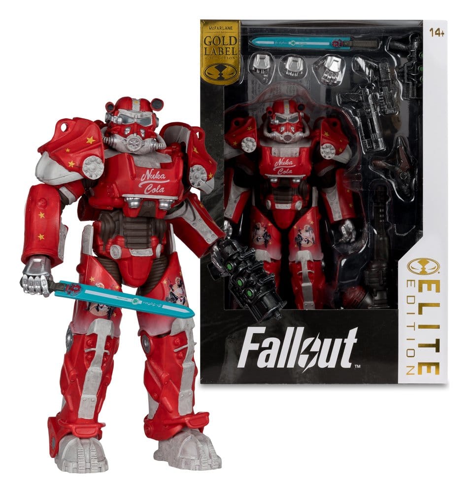 McFarlane Toys Fallout Fallout 76 Nuka Cola T-60 Elite Edition Actionfigur