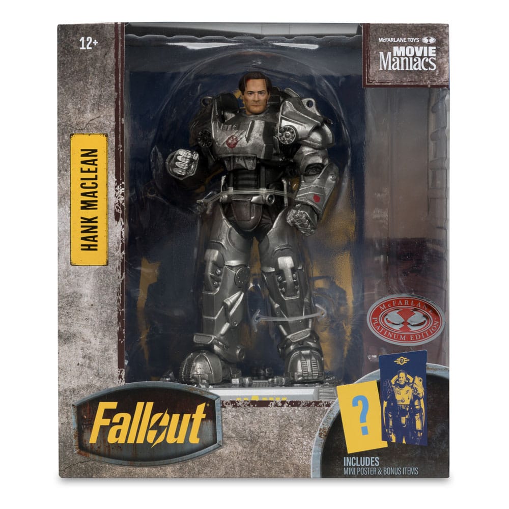 McFarlane Toys Fallout Hank Maclean Season 2 Red Platinum Edition Actionfigur