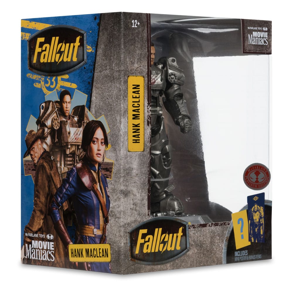 McFarlane Toys Fallout Hank Maclean Season 2 Red Platinum Edition Actionfigur