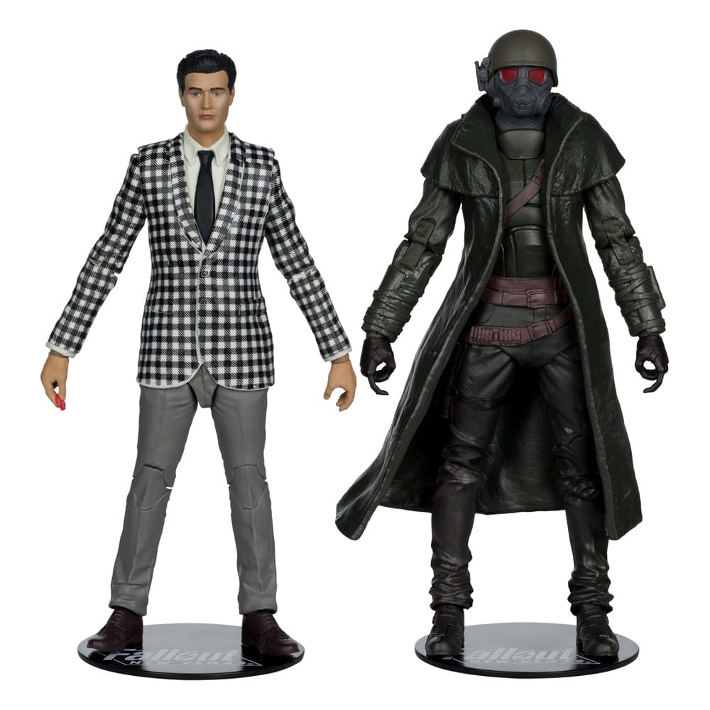 McFarlane Toys Fallout New Vegas Riot Ranger Armor Benny Survivor 2er-Pack Statuen