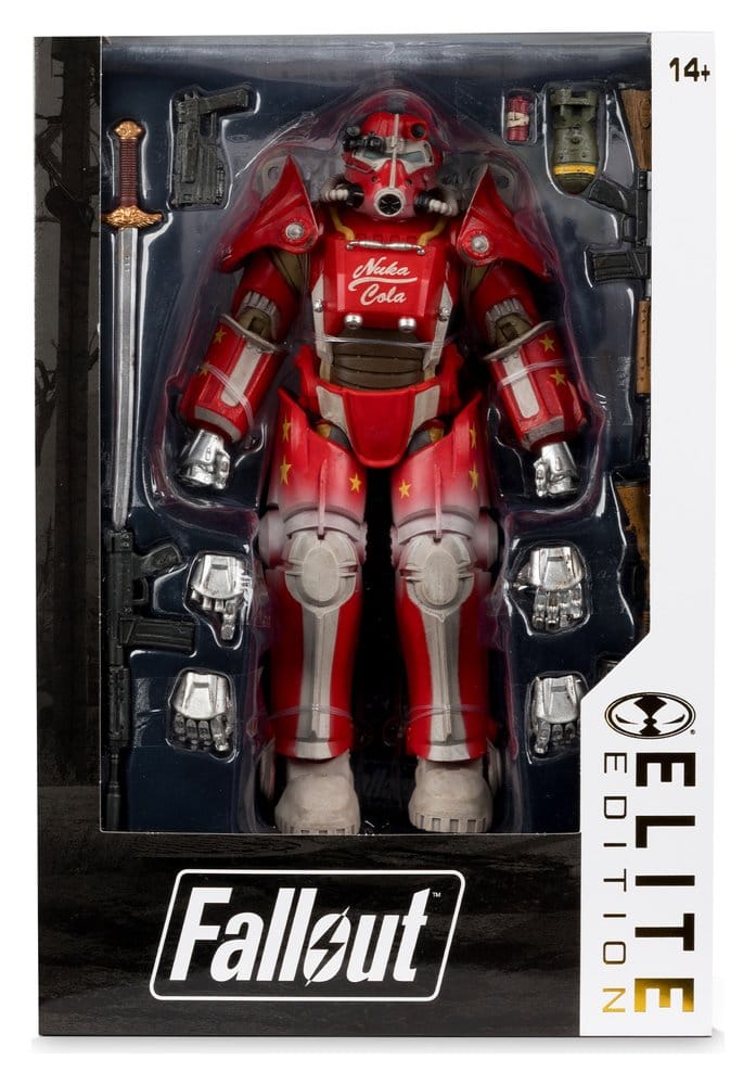 McFarlane Toys Fallout T-45B Nuka Cola Elite Edition Deluxe McFarlane Actionfigur