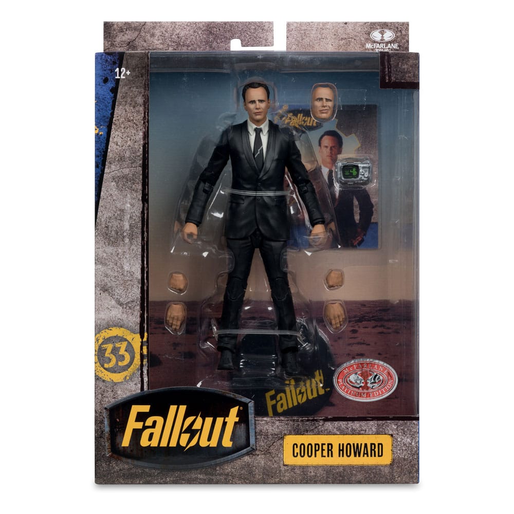 McFarlane Toys Fallout The Ghoul Cooper Howard Red Platinum Edition 1/6 Actionfigur