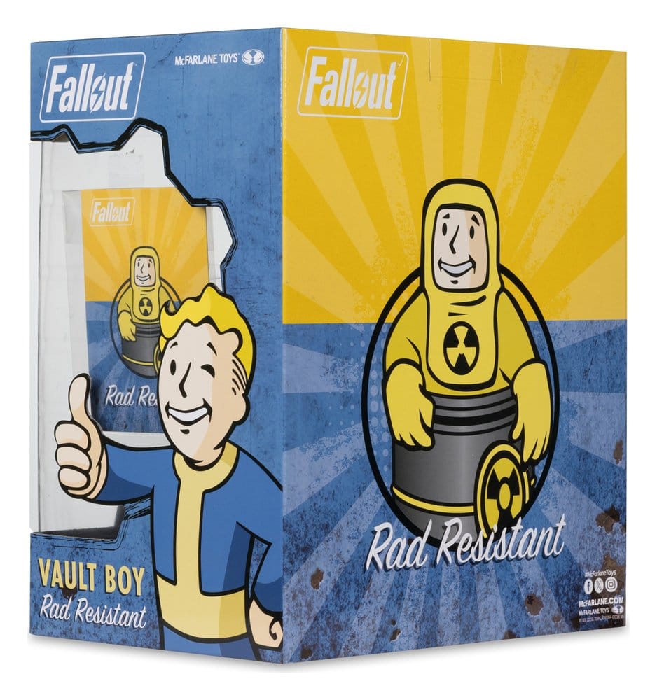 McFarlane Toys Fallout Vault Boy Rad Resistant Statue