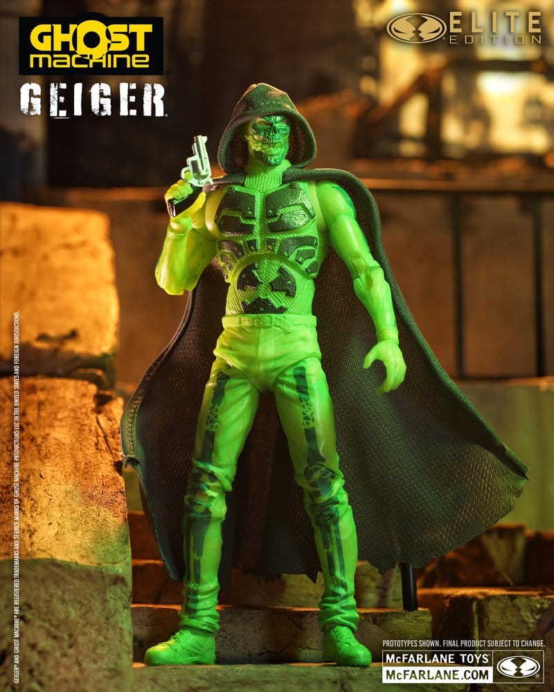 McFarlane Toys Ghost Machine Geiger McFarlane Elite Edition Deluxe Actionfigur