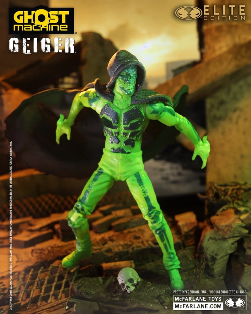 McFarlane Toys Ghost Machine Geiger McFarlane Elite Edition Deluxe Actionfigur