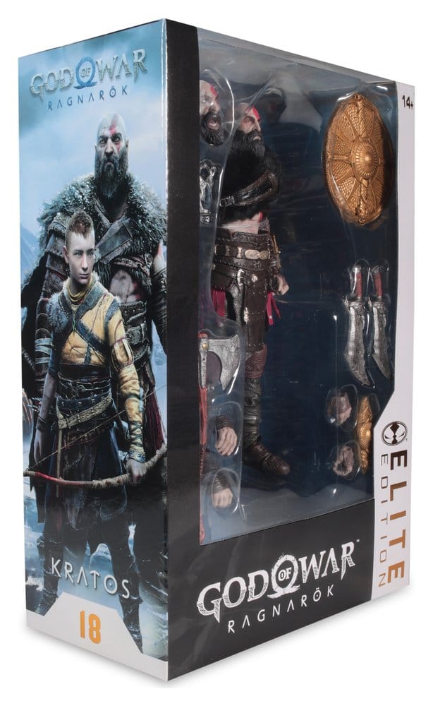 McFarlane Toys God of War Ragnarok Kratos #18 McFarlane Elite Edition Deluxe