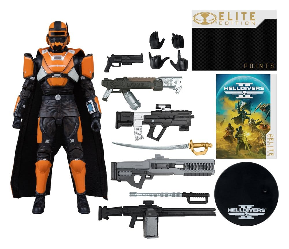 McFarlane Toys Helldivers McFarlane Elite Edition Trench Engineer CE-25 Actionfigur