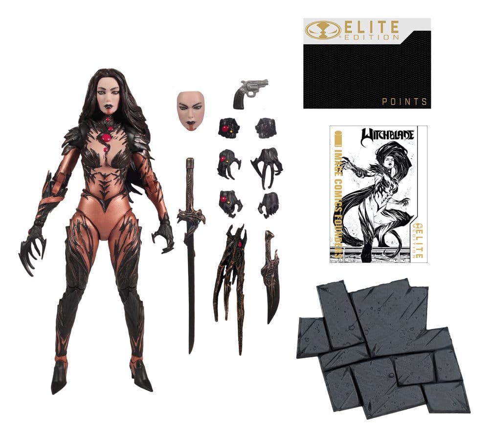 McFarlane Toys Image Comics Sara Pezzini (Witchblade) McFarlane Elite Edition Deluxe Actionfigur
