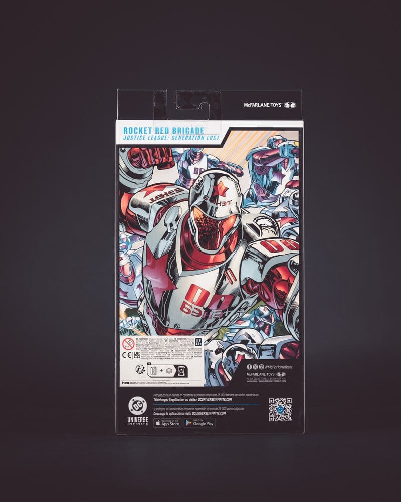 McFarlane Toys Justice League Generation Lost DC Multiverse Rocket Red Brigade Platinum Edition Actionfigur