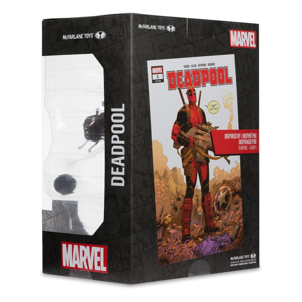 McFarlane Toys Marvel Collection Deadpool Grey Suit Chase 1/6 Statue