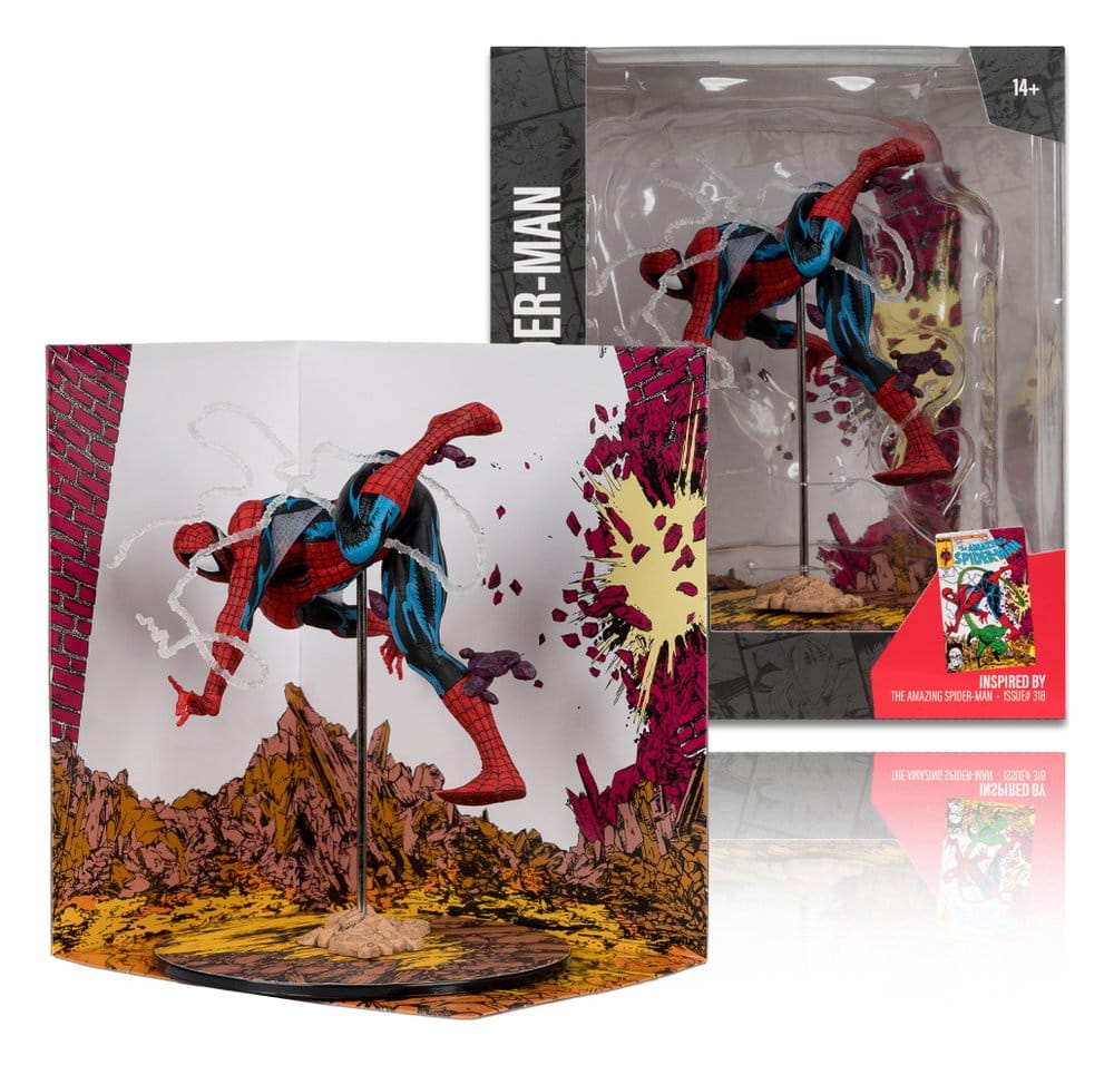 McFarlane Toys Marvel Collection Spider-Man (The Amazing Spider-Man #318) 1/10 Figur