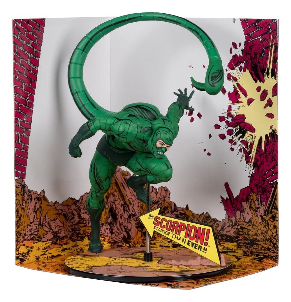 McFarlane Toys Marvel Collection The Amazing Spider-Man #318 Scorpion 1/10 Figur