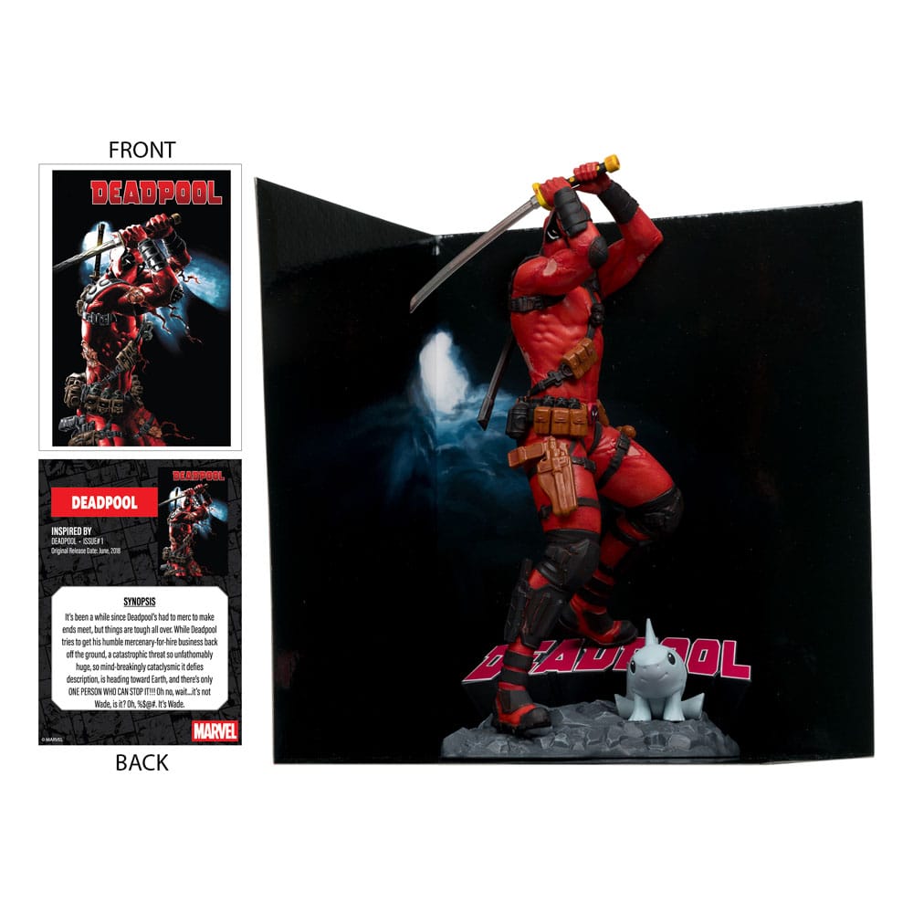 McFarlane Toys Marvel Deadpool Deadpool Number One 1/10 Statue