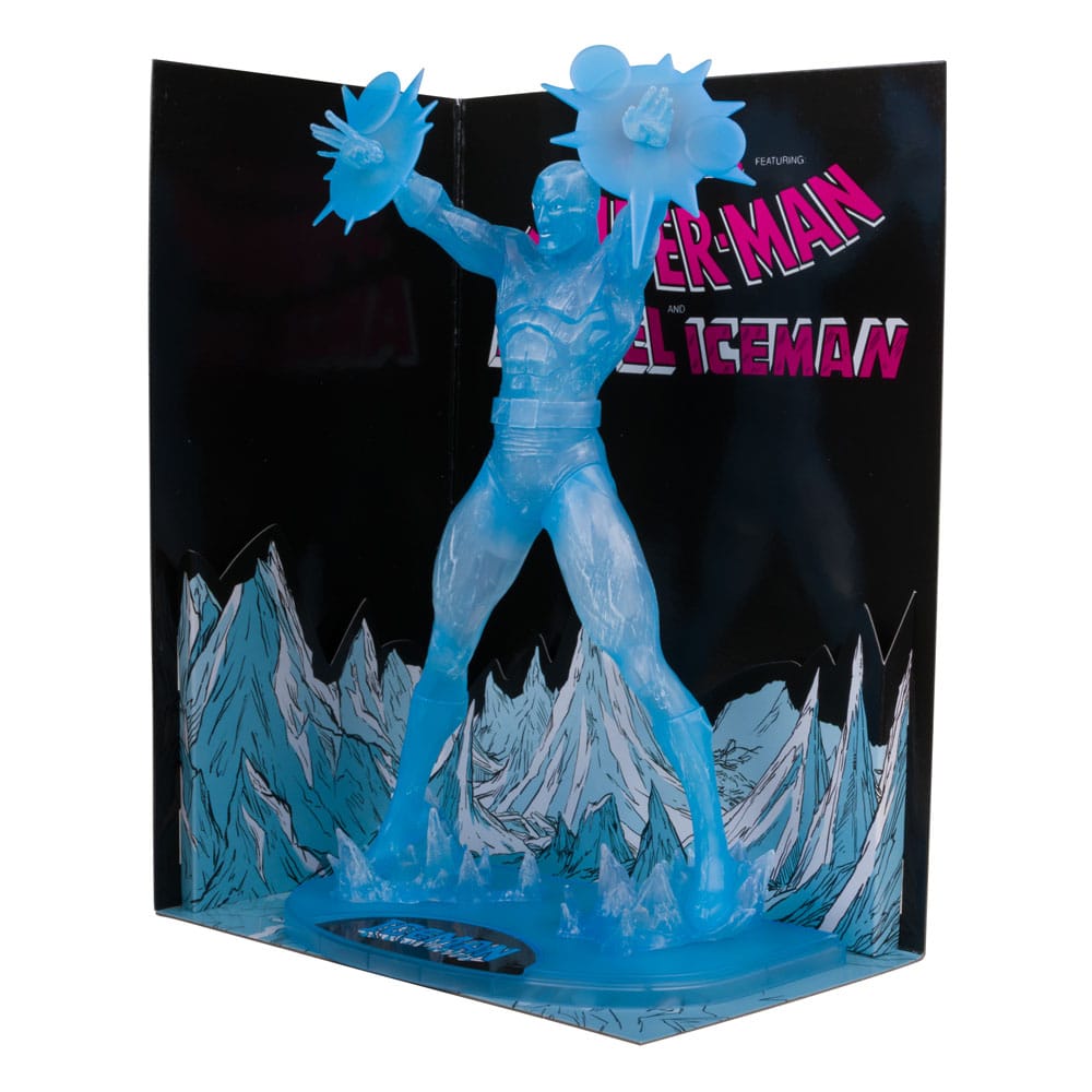 McFarlane Toys Marvel Iceman Marvel Tales Red Platinum Edition 1/6 Statue