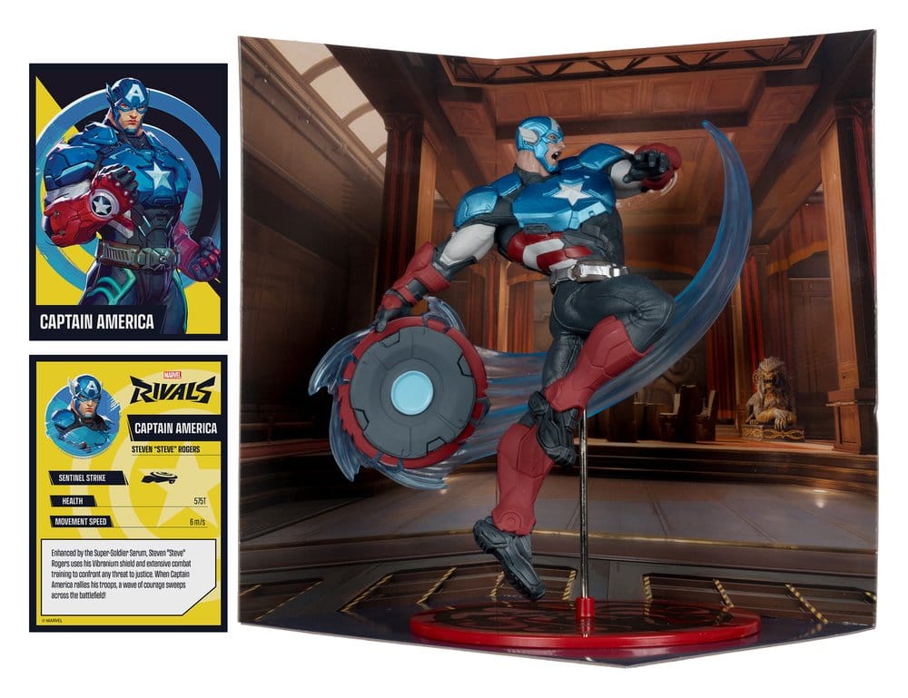 McFarlane Toys Marvel Rivals Captain America Collection 1/10 Actionfigur