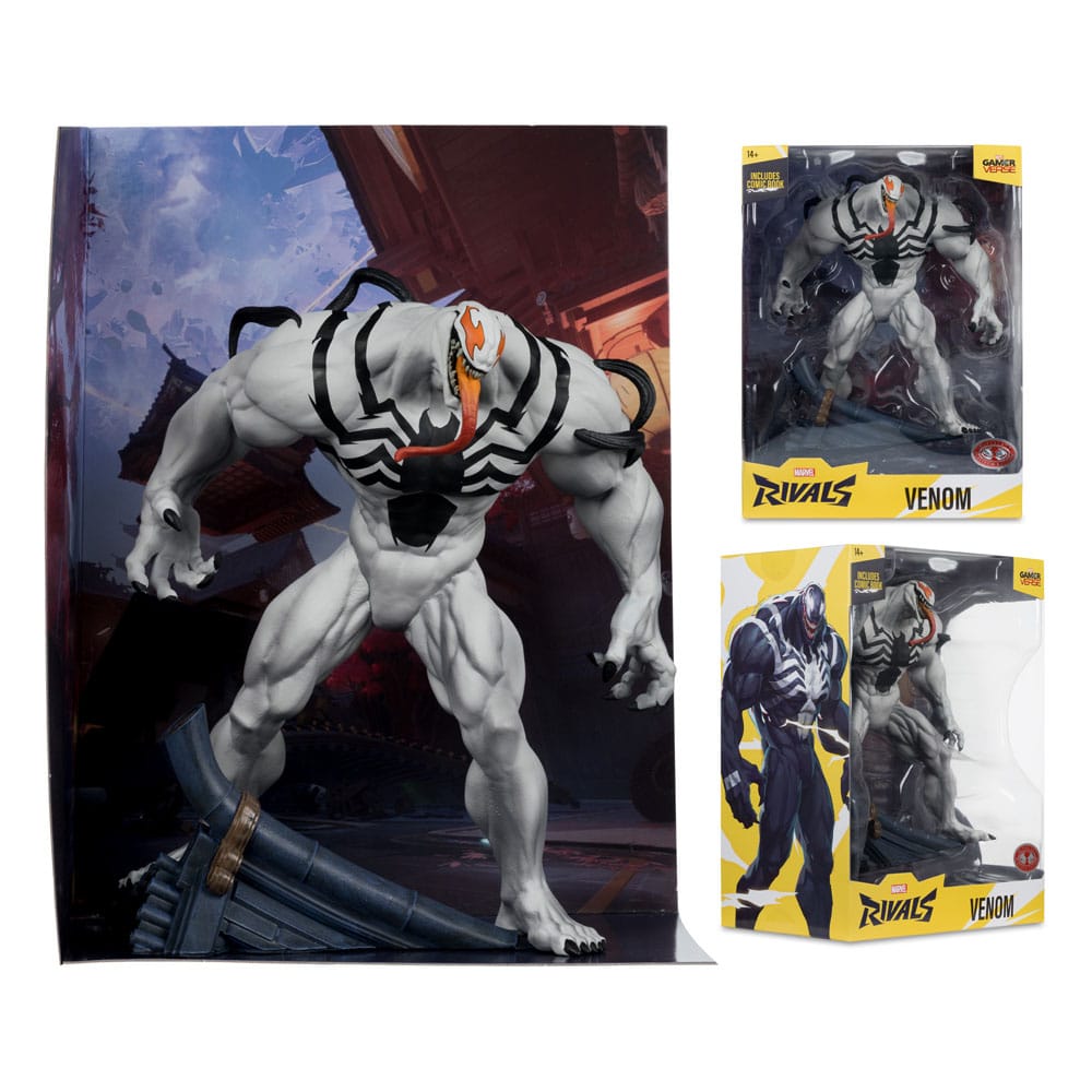 McFarlane Toys Marvel Rivals Collection Ultimate Venom Red Platinum Edition 1/6 Actionfigur