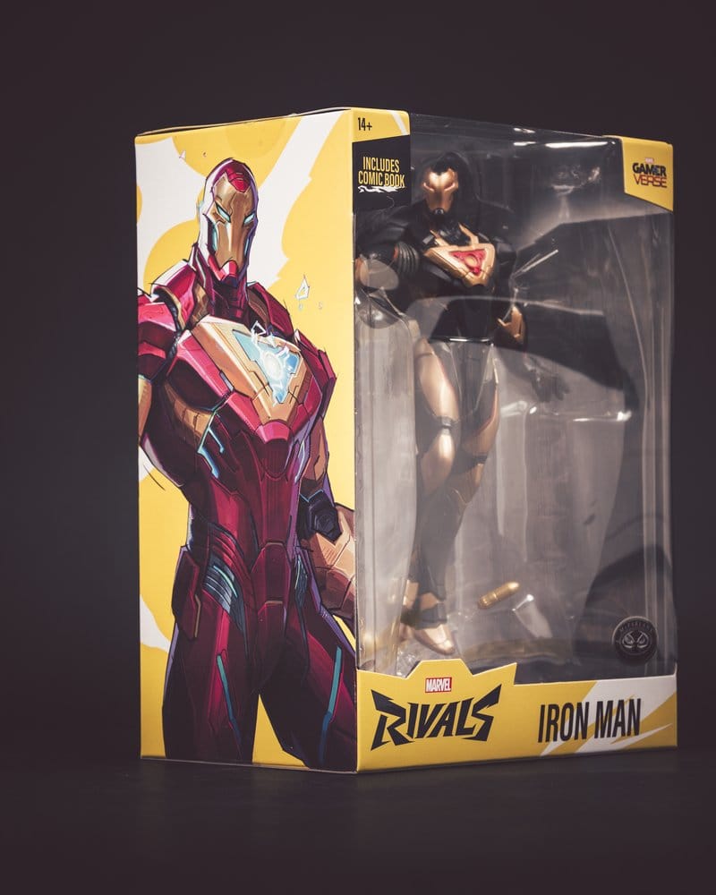 McFarlane Toys Marvel Rivals Gamerverse Iron Man Platinum Edition 1/6 Actionfigur