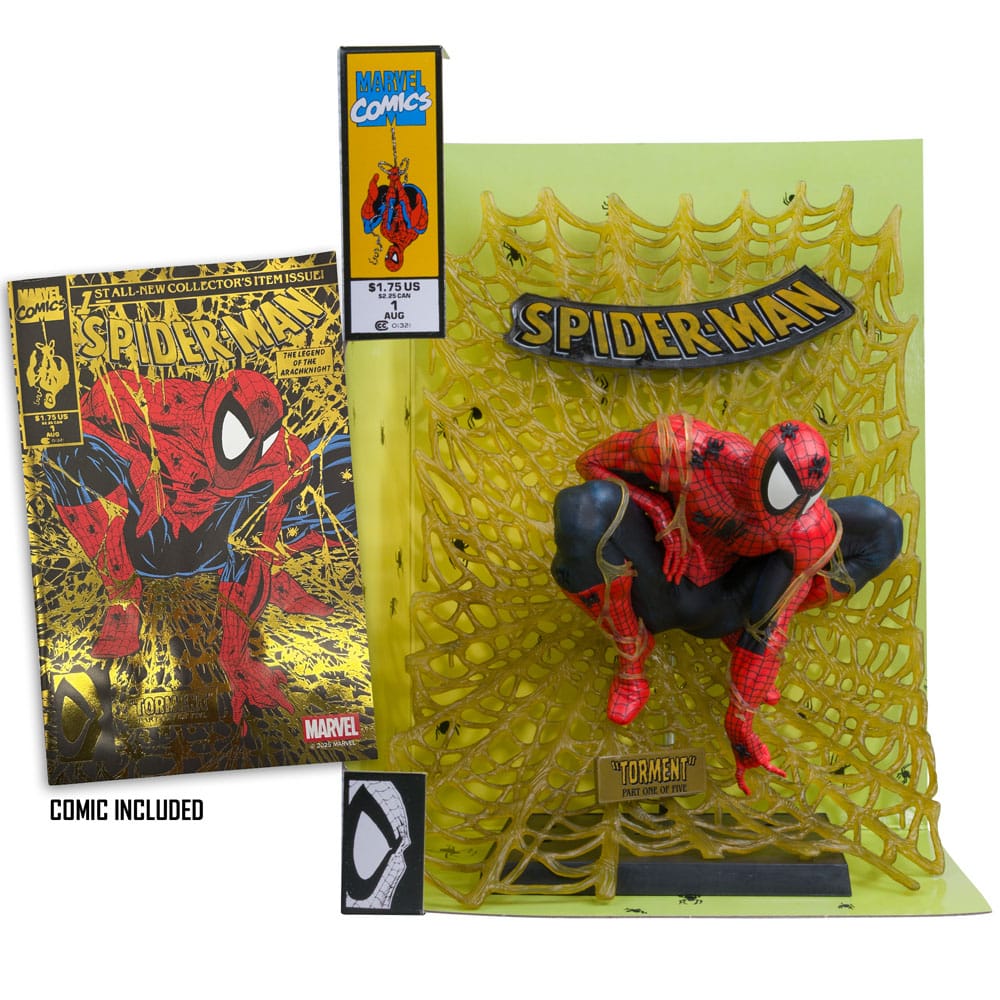 McFarlane Toys Marvel Spider-Man # 1 Gold Edition Gold Label 1/6 Statue