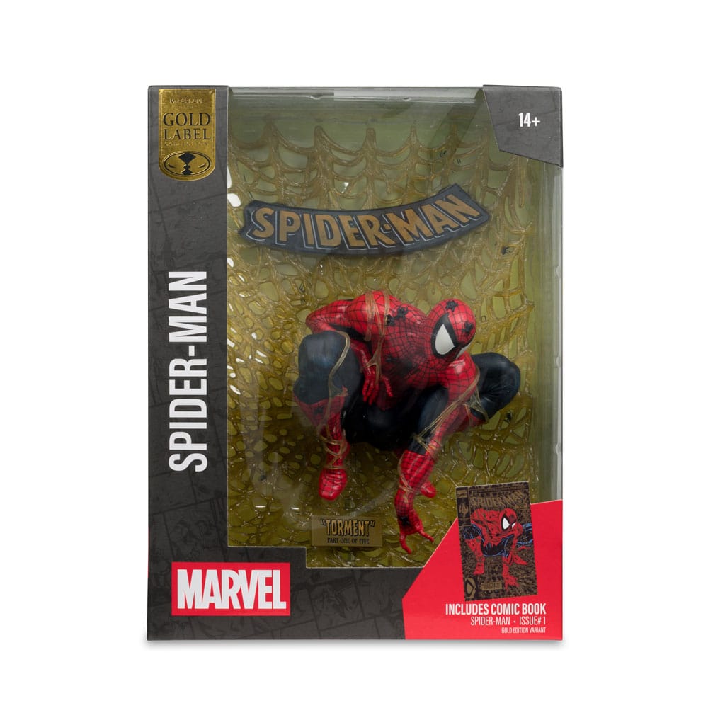 McFarlane Toys Marvel Spider-Man # 1 Gold Edition Gold Label 1/6 Statue