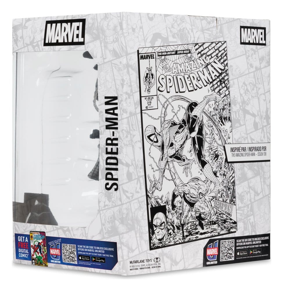 McFarlane Toys Marvel Spider-Man Amazing Spider-Man 318 Gold Label 1/10 Statue