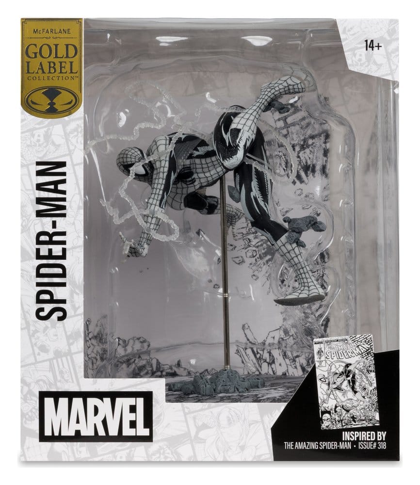 McFarlane Toys Marvel Spider-Man Amazing Spider-Man 318 Gold Label 1/10 Statue