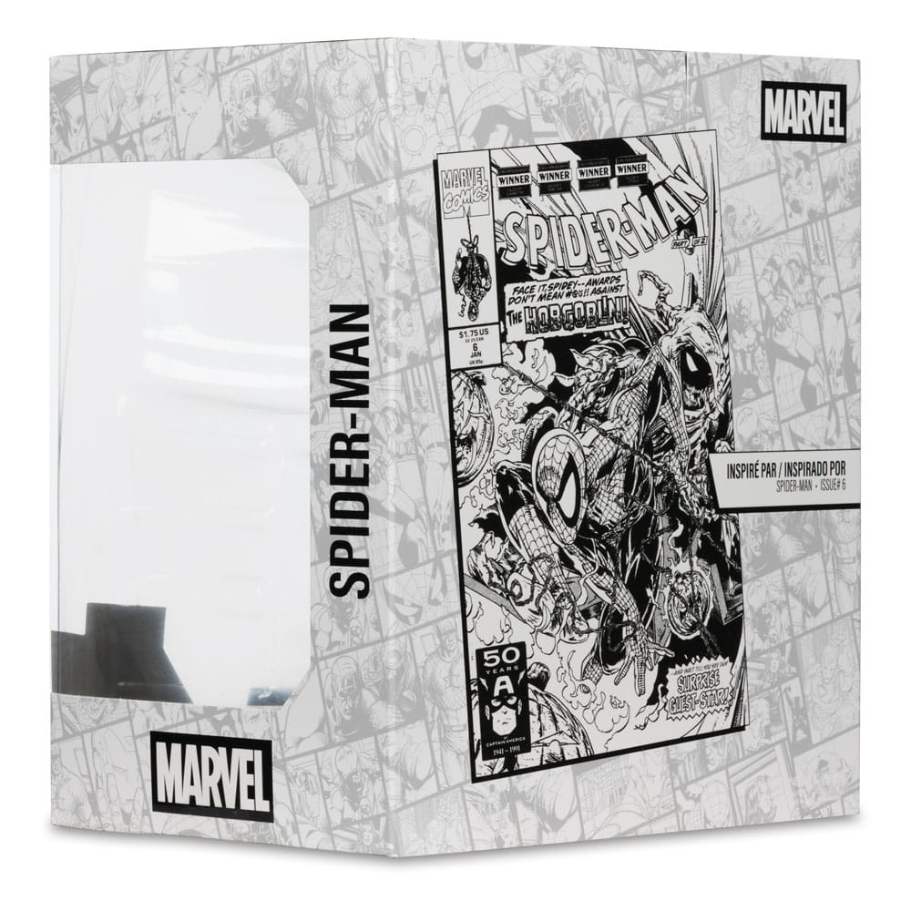 McFarlane Toys Marvel Spider-Man Line Art Gold Label 1/10 Statue