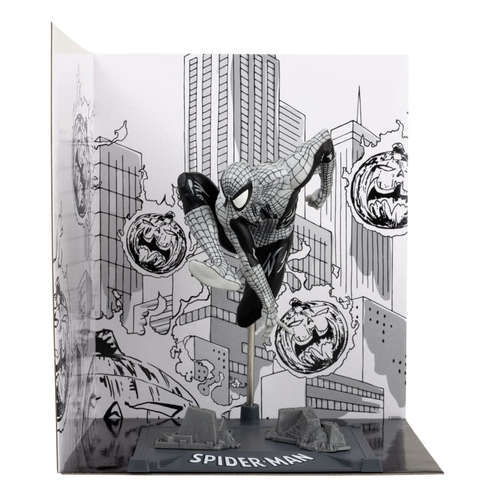 McFarlane Toys Marvel Spider-Man Line Art Gold Label 1/10 Statue