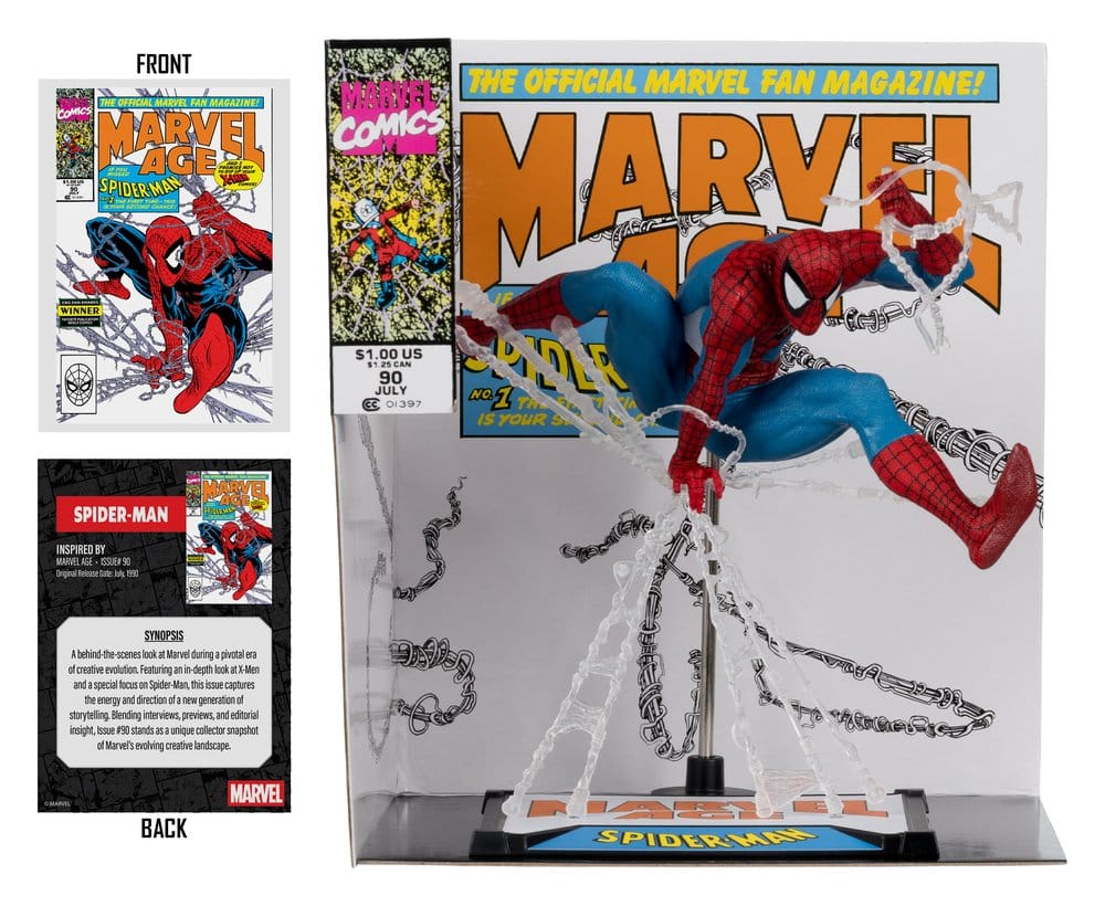 McFarlane Toys Marvel Spider-Man Marvel Age 90 1/10 Statue