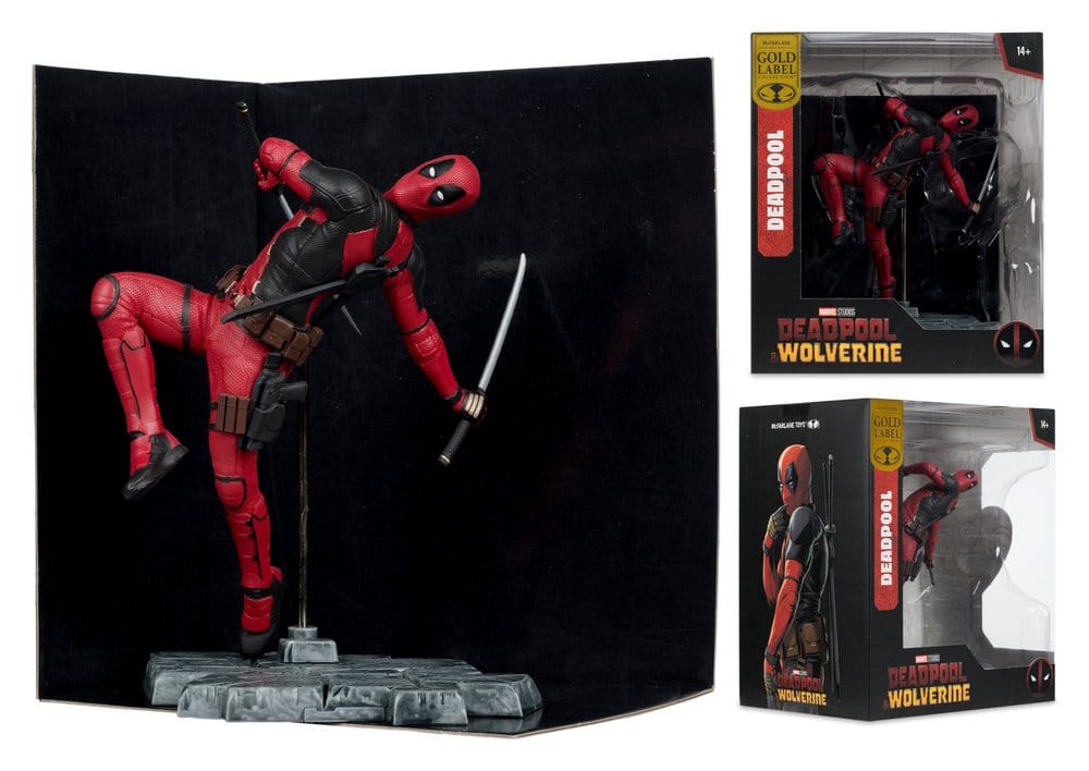 McFarlane Toys Marvel Studios Deadpool (Deadpool & Wolverine) (Gold Label) 1/10 Statue