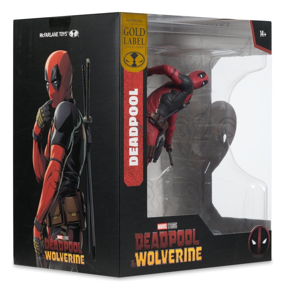 McFarlane Toys Marvel Studios Deadpool (Deadpool & Wolverine) (Gold Label) 1/10 Statue