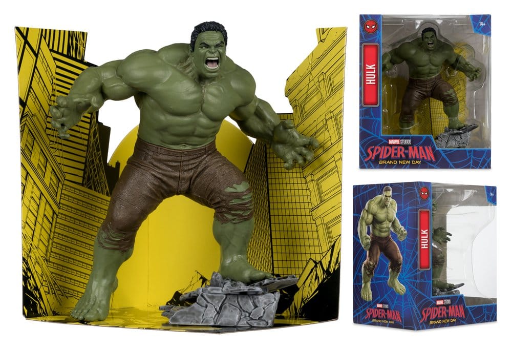 McFarlane Toys Marvel Studios Spider Man Brand New Day Hulk 1/10 Statue