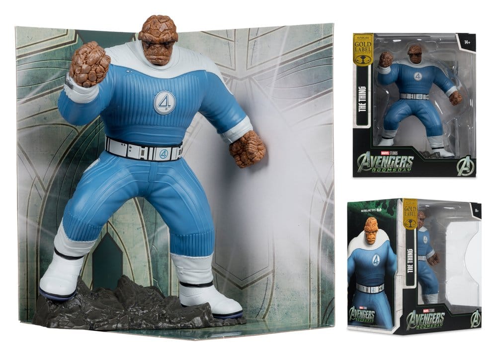 McFarlane Toys Marvel Studios The Thing (Avengers Doomsday) (Gold Label) 1/10 Statue