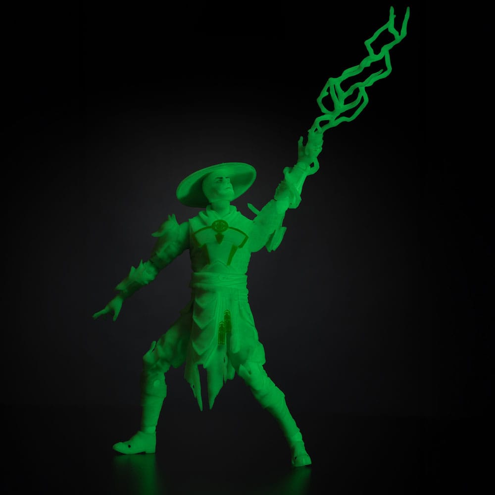 McFarlane Toys Mortal Kombat Raiden Glow in the Dark Edition Gold Label Actionfigur