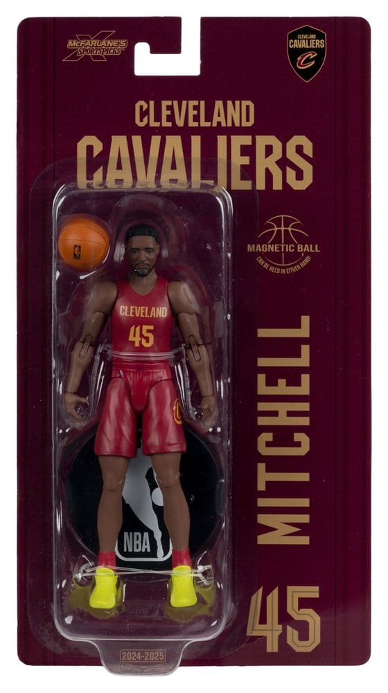 McFarlane Toys NBA SportsPicks Donovan Mitchell Cleveland Cavaliers Actionfigur