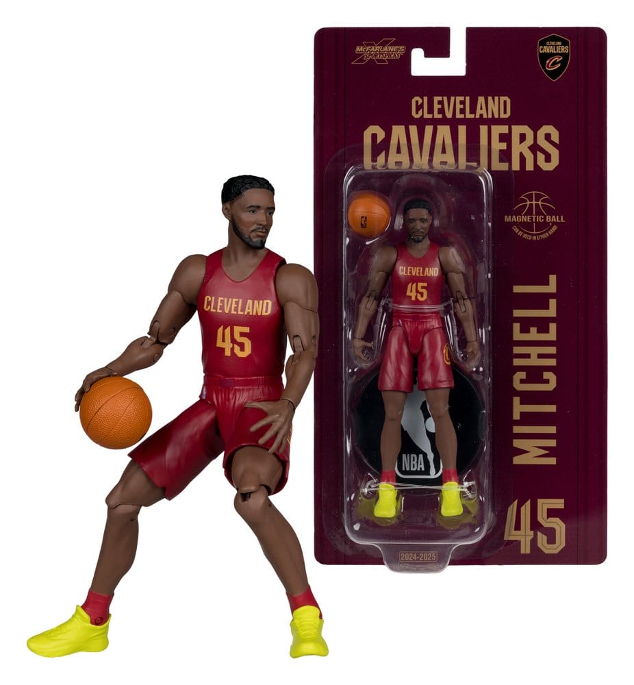 McFarlane Toys NBA SportsPicks Donovan Mitchell Cleveland Cavaliers Actionfigur
