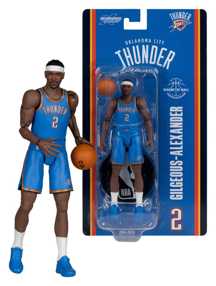 McFarlane Toys NBA SportsPicks Shai Gilgeous-Alexander Oklahoma City Thunder Actionfigur