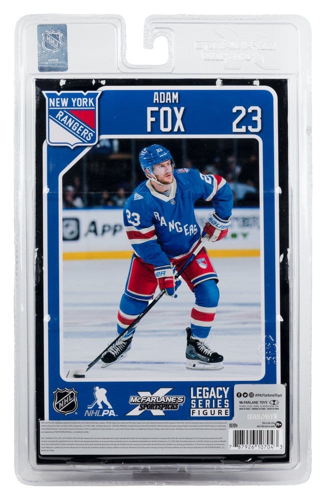 McFarlane Toys NHL Adam Fox (New York Rangers Centennial) McFarlane SportsPicks Actionfigur