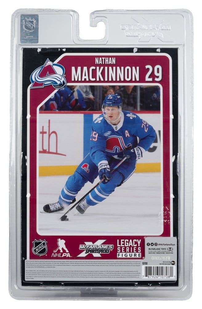 McFarlane Toys NHL Nathan MacKinnon (Quebec Nordiques Retro) McFarlane SportsPicks Actionfigur