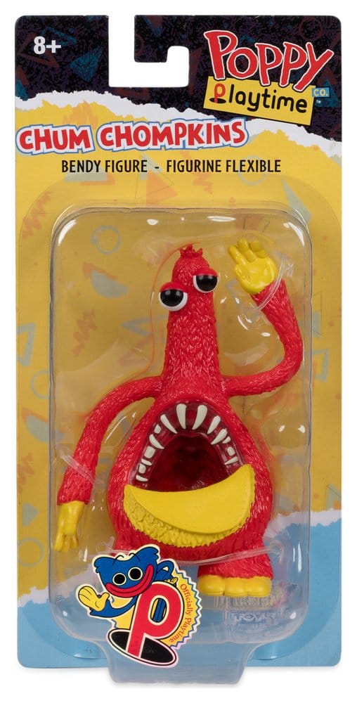 McFarlane Toys Poppy Playtime Chum Chompkins Bendables Actionfigur