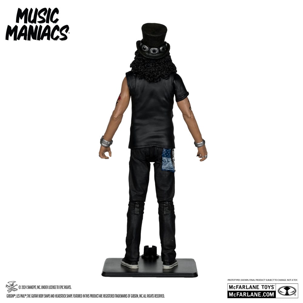 McFarlane Toys Slash Rock Music Maniacs Actionfigur 15 cm