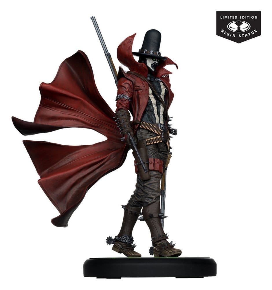 McFarlane Toys Spawn Black White And Red All Over Gunslinger Spawn 1/10 Statue