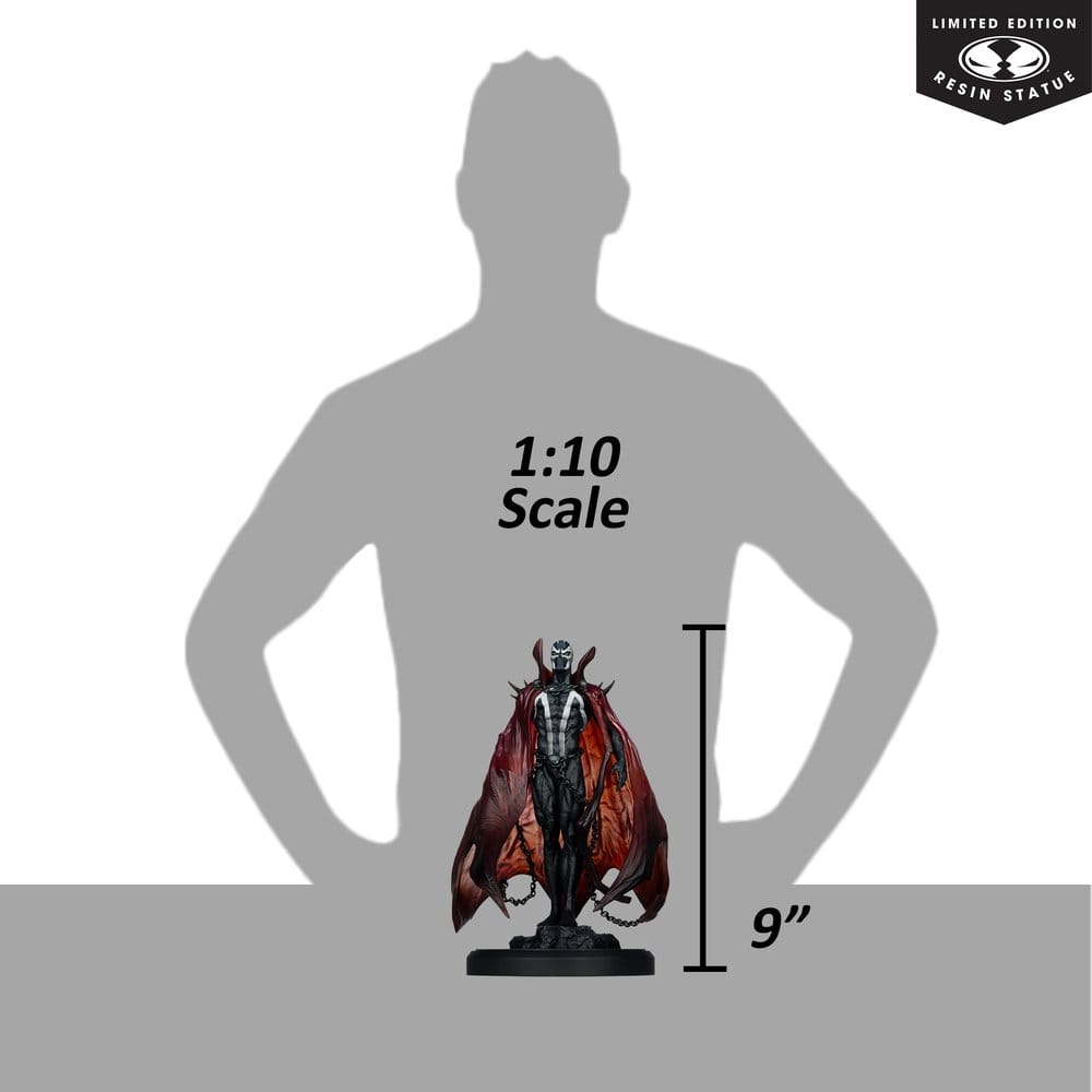 McFarlane Toys Spawn Black White & Red All Over by Pupeteer Lee 1/10 Statue