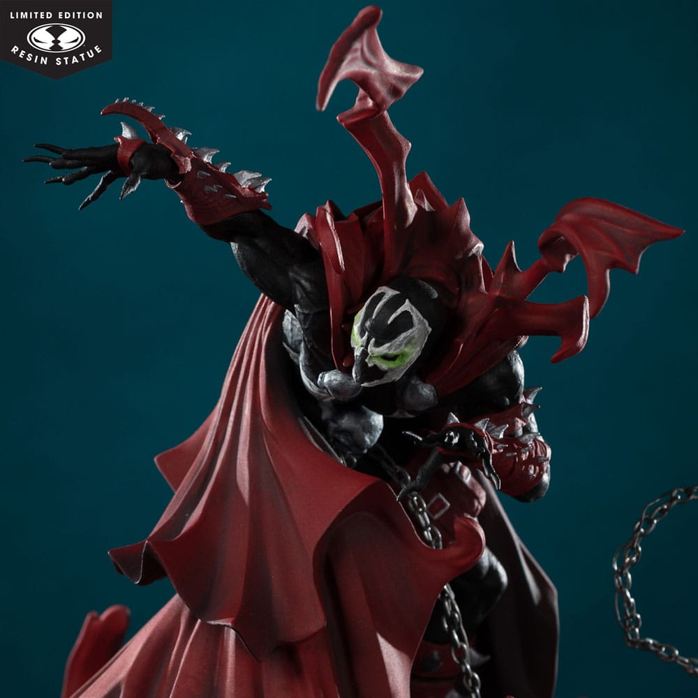 McFarlane Toys Spawn Inspired by the Art of Greg Capullo (Black White & Red All Over) 1/10 Statue
