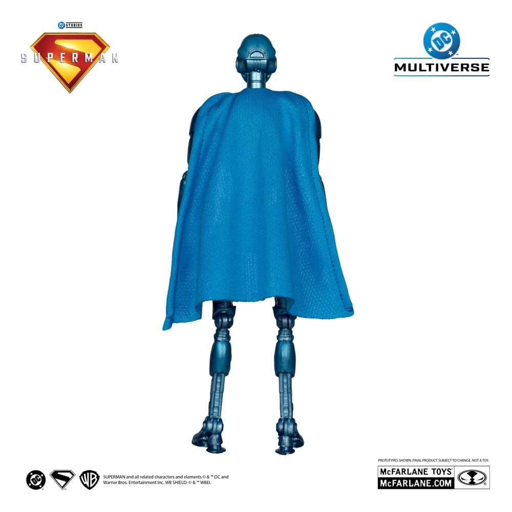 McFarlane Toys Superman 2025 DC Multiverse Deluxe Superman Robot Red Platinum Edition Actionfigur