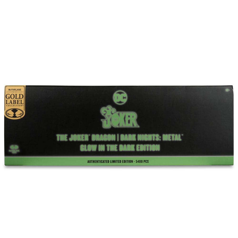 McFarlane Toys The Joker Dragon Glow in the Dark Edition (Gold Label) Dark Nights Metal DC Multiverse 25 cm Actionfigur