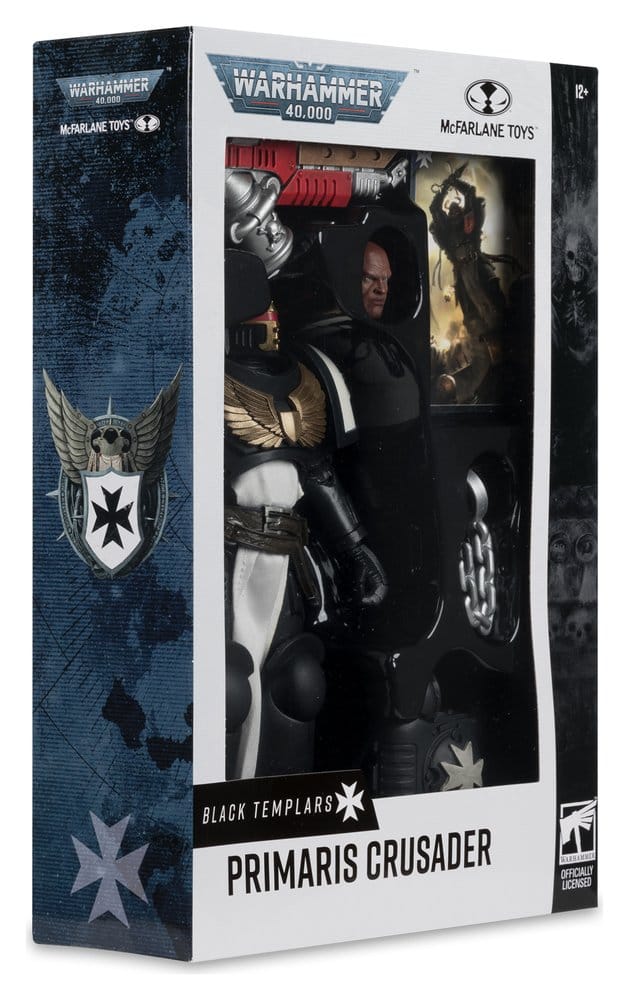 McFarlane Toys Warhammer 40,000 Primaris Crusader (Black Templars) Actionfigur